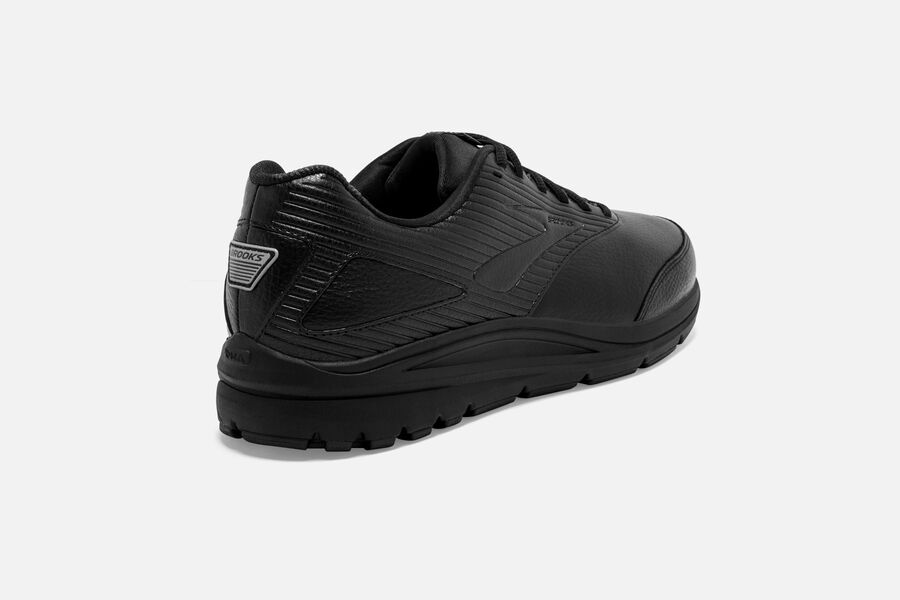 Brooks Running Shoes - Addiction Walker 2 Mens - Black - YLK-021973